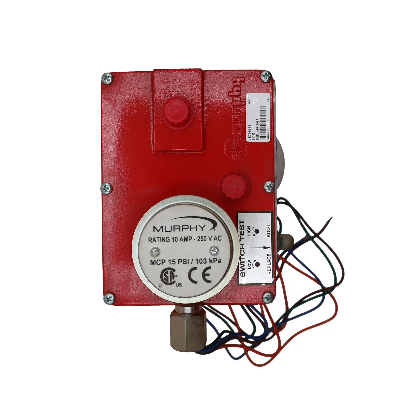Remplisseur d'huile MURPHY LM303 - Mcs Managing Custom Solutions (15-70-0180)