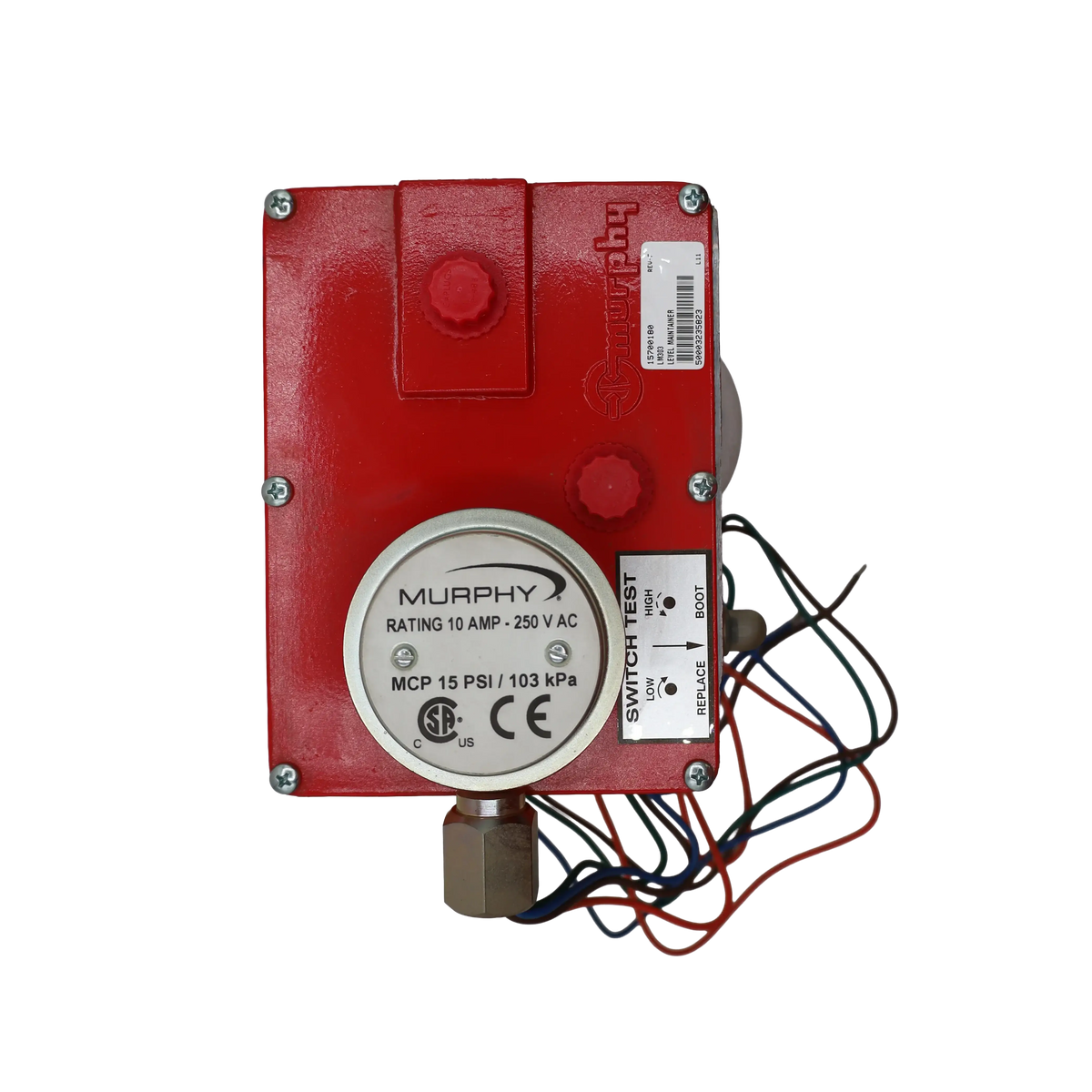 Rabboccatore olio MURPHY LM303 - Mcs Managing Custom Solutions (15-70-0180)