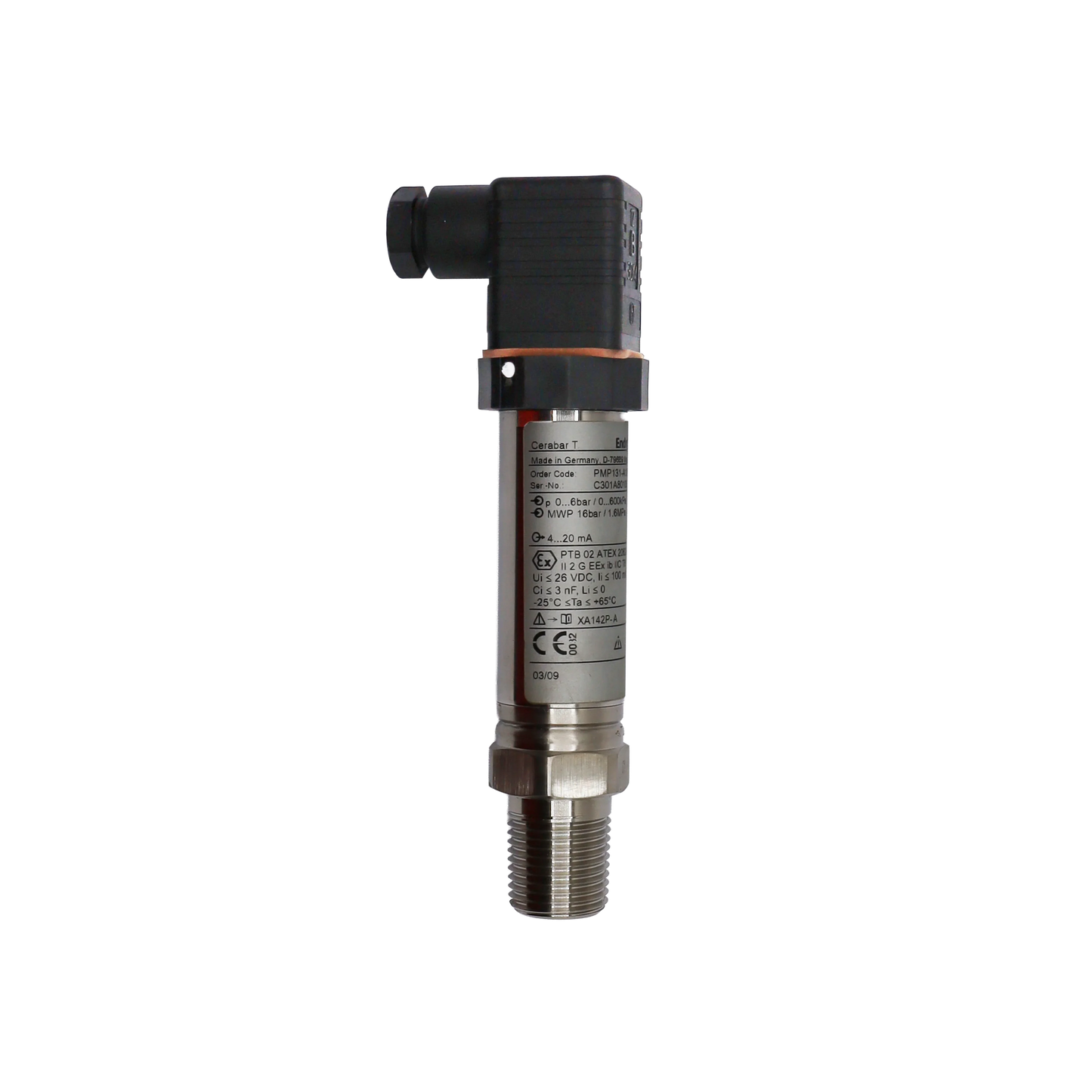 Transducteur de pression CERABAR TPMP131 6bar - Endress+Hauser Italie (EHPMP131A1211A1R)