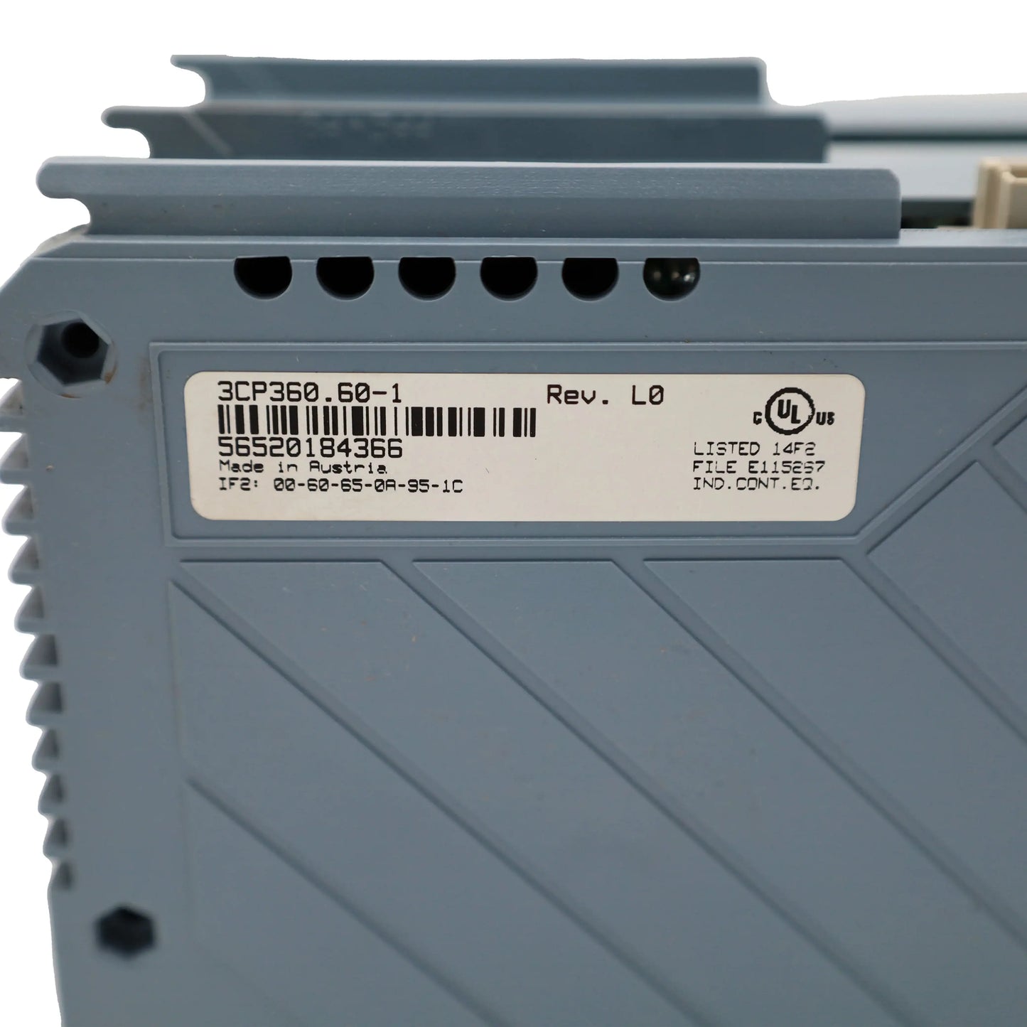Contrôleur Logique Programmable PLC 32 Mo DRAM - B&R (3CP360.60-1)