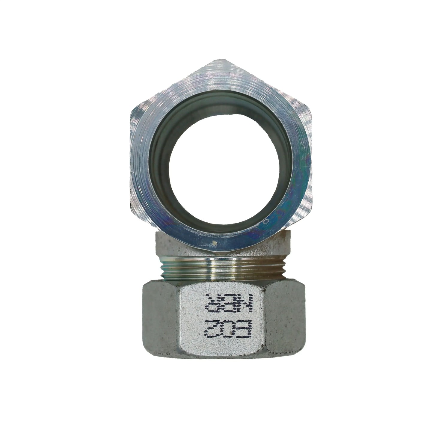 M33x2 Threaded Elbow Connector for 28 Tube - Innio Jenbacher (386611)