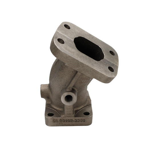 Gomito di scarico flangiato - MAN (51081023365)