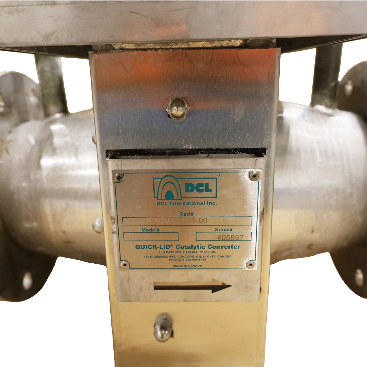 Catalizzatore involucro DC08 Mini - DCL (230-020-019-00001)