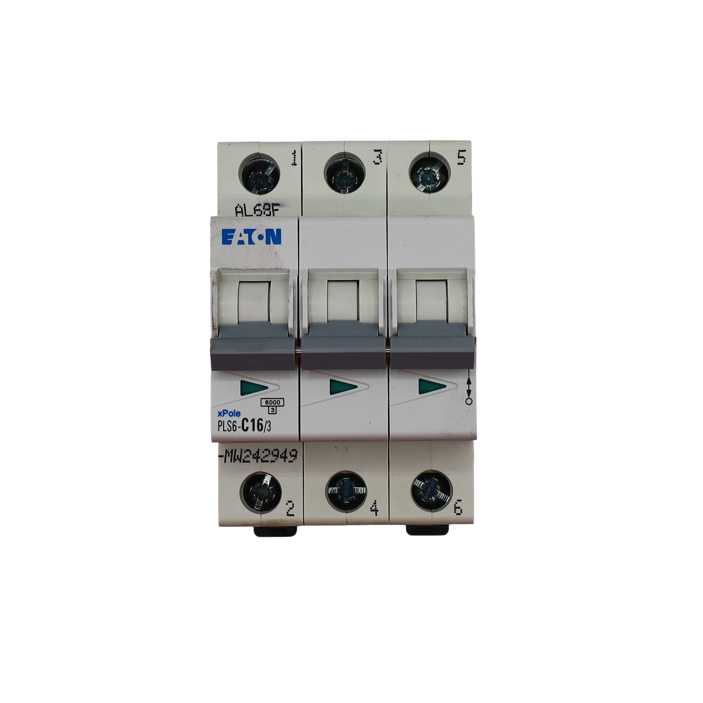 Interruptor automático 16A 6KA 3 polos pls6-c16/3mw - Parker Hannifin (H256231)