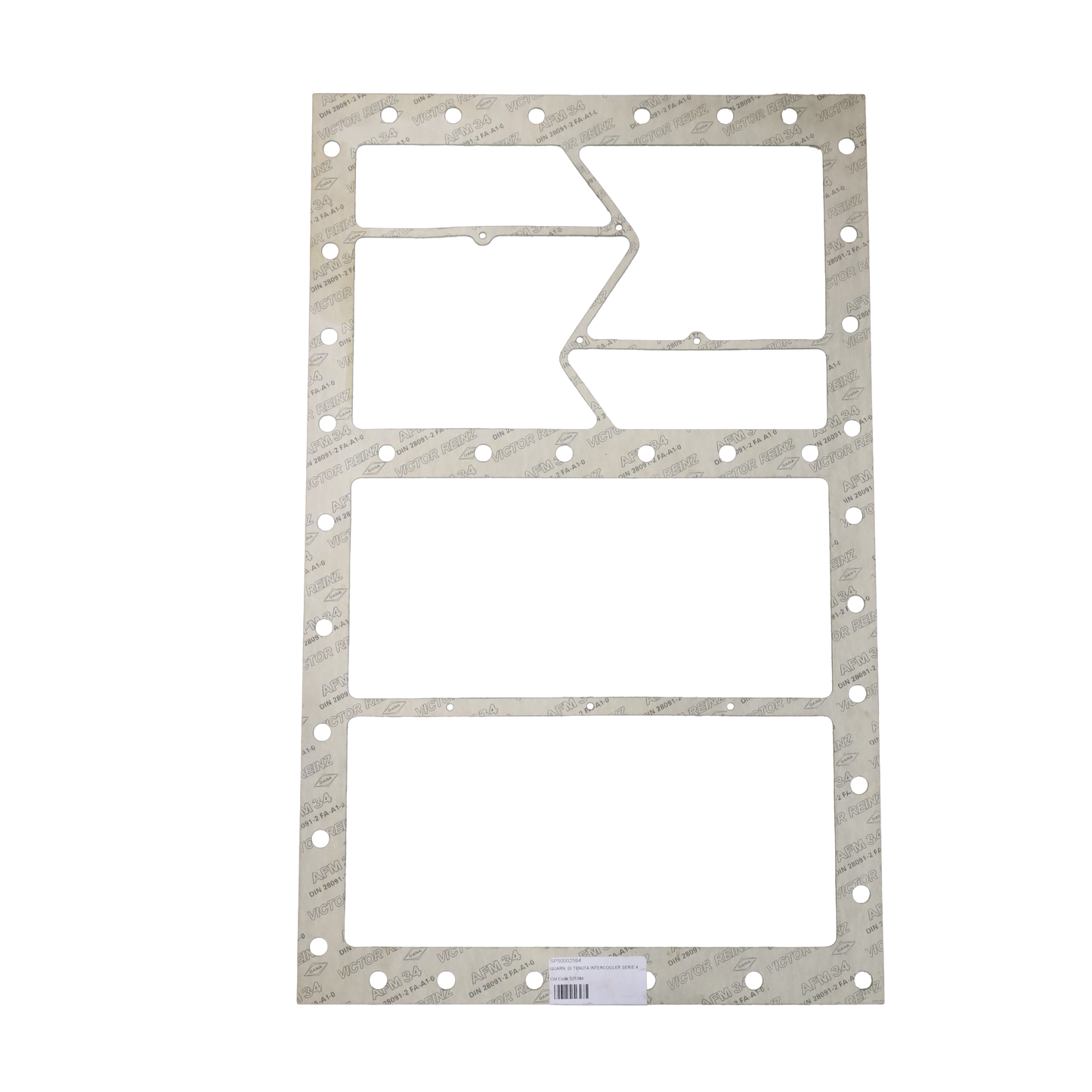 Guarnizione di tenuta intercooler Serie 4 - Innio Jenbacher (325384)