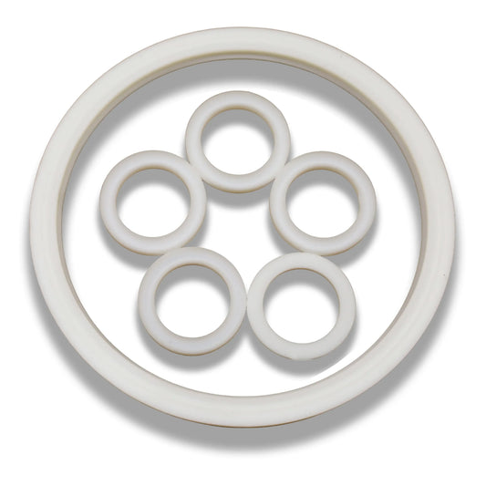 Jeu de joints 5 anneaux téflon pour ORC - Innio Jenbacher (1206586)
