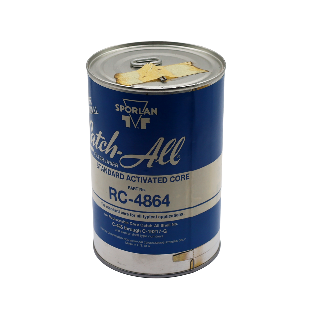 RC-4864 Filter Drier Core for ICE Chiller - Parker Hannifin (H206053)