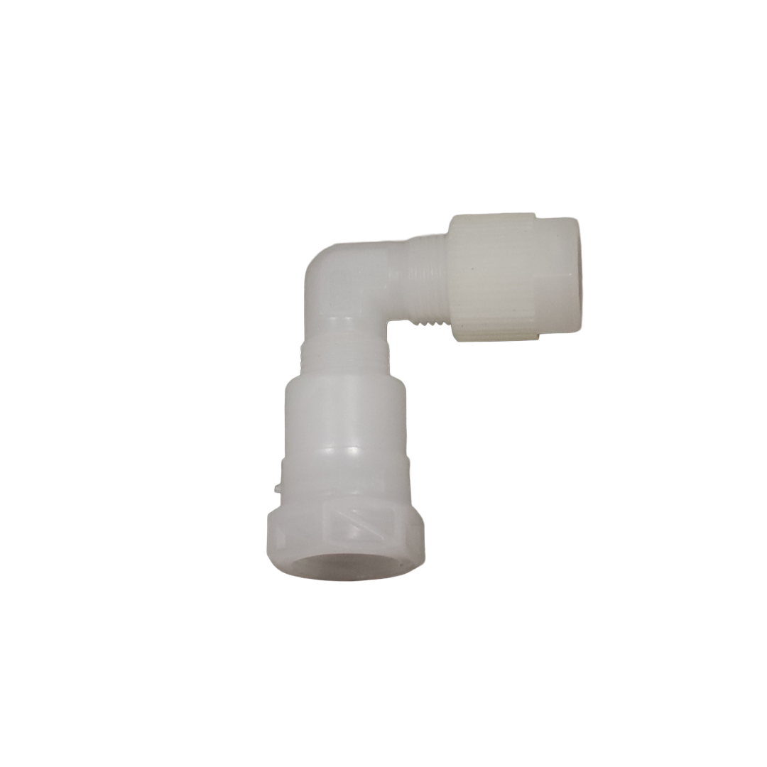 PVDF-Winkelverschraubung, Innengewinde, 1/4"-8 für SCR-System - Serto Italia (1282201170)