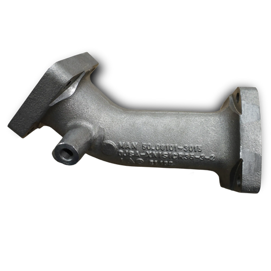 Coude d'échappement gauche - Engine Technology Solutions s.p.a. (50081010023)