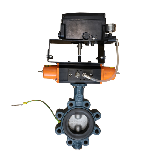 Butterfly valve with Z0 LUG Z 014-A actuator DN80 PN10/16 - Ebro Armaturen s.r.l. (10131680)