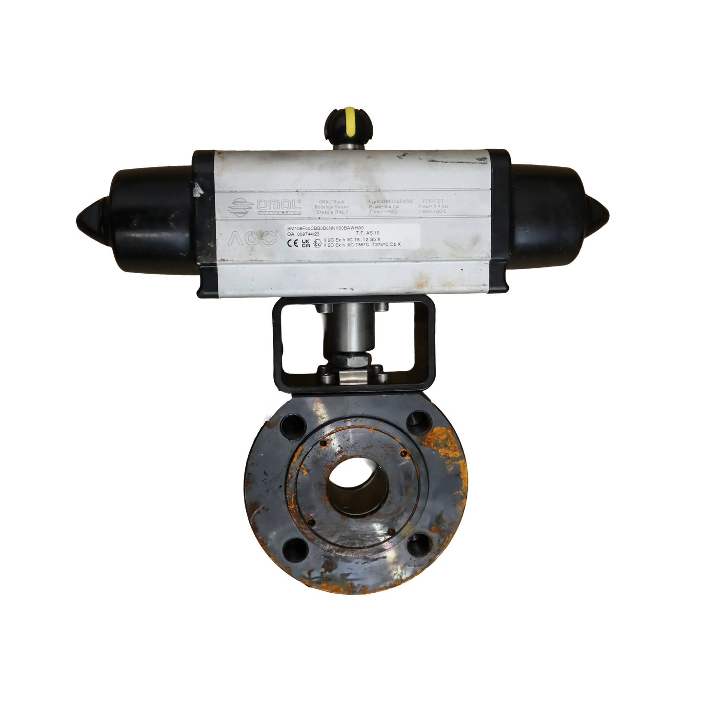 Kugelhahn mit Stellantrieb MAGNUM LF2 aus Kohlenstoffstahl - Omal (SM108F00CBB0B0NNV00BAWHA0)