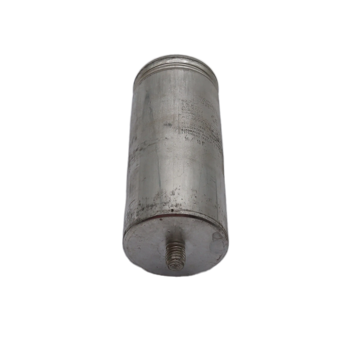 Condensateur cylindrique 5,5 kvar 82,7 µF 460 V - Ortea spa (AYCRMM550163400A0)