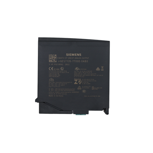 Moduł SIMATIC ET200iSP 4 AO HART 4-20 mA - Siemens Italia (6ES7135-7TD00-0AB0)