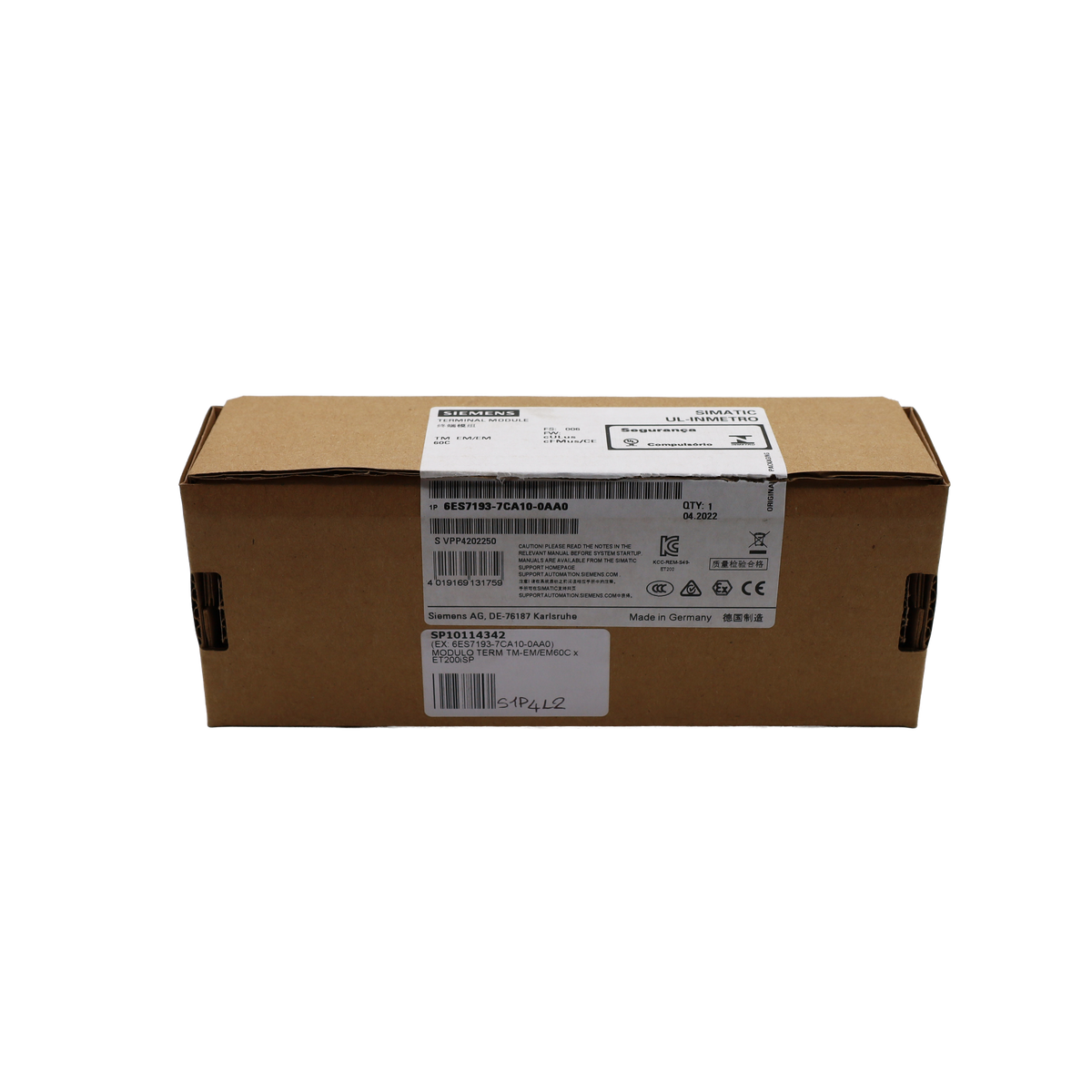 Modulo terminale TM-EM/EM60C per ET200iSP - Siemens Italia (6ES7193-7CA10-0AA0)