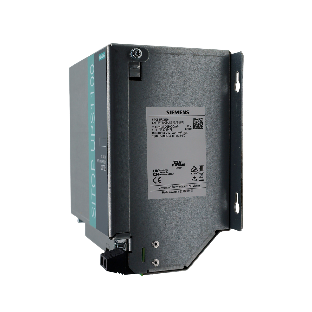 Module de batterie UPS1100 24 Vdc 7AH - Siemens Italia (6EP4134-0GB00-0AY0)