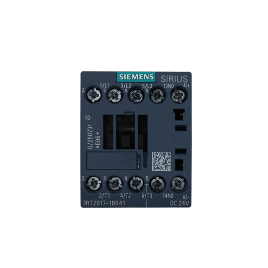 Contattore S00 5,5 KW 1L 24 Vcc Siemens - Siemens Italia (3RT2017-1BB41)