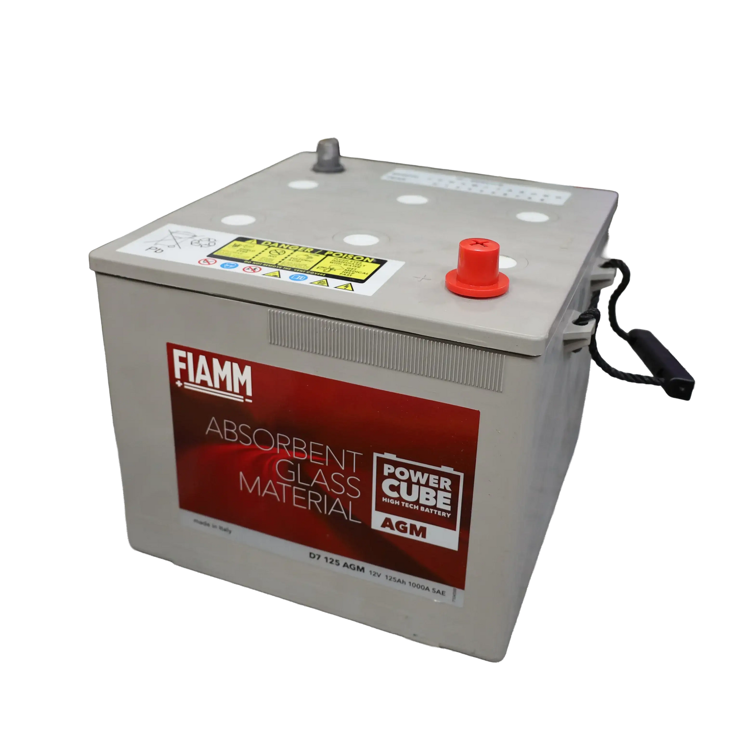 Batería AGM 12V 125Ah D7 125 – C.D.R. Auto Srl (1242791)