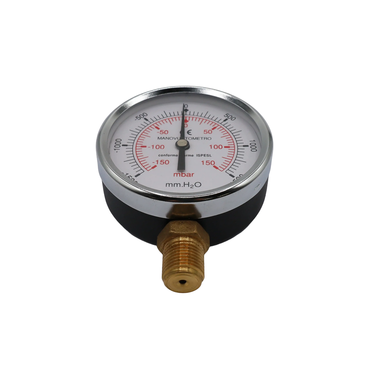 Manomètre D100 1/2" RAD150+150mbar SEC - Rubix s.p.a. (QMAVUOD100150150)