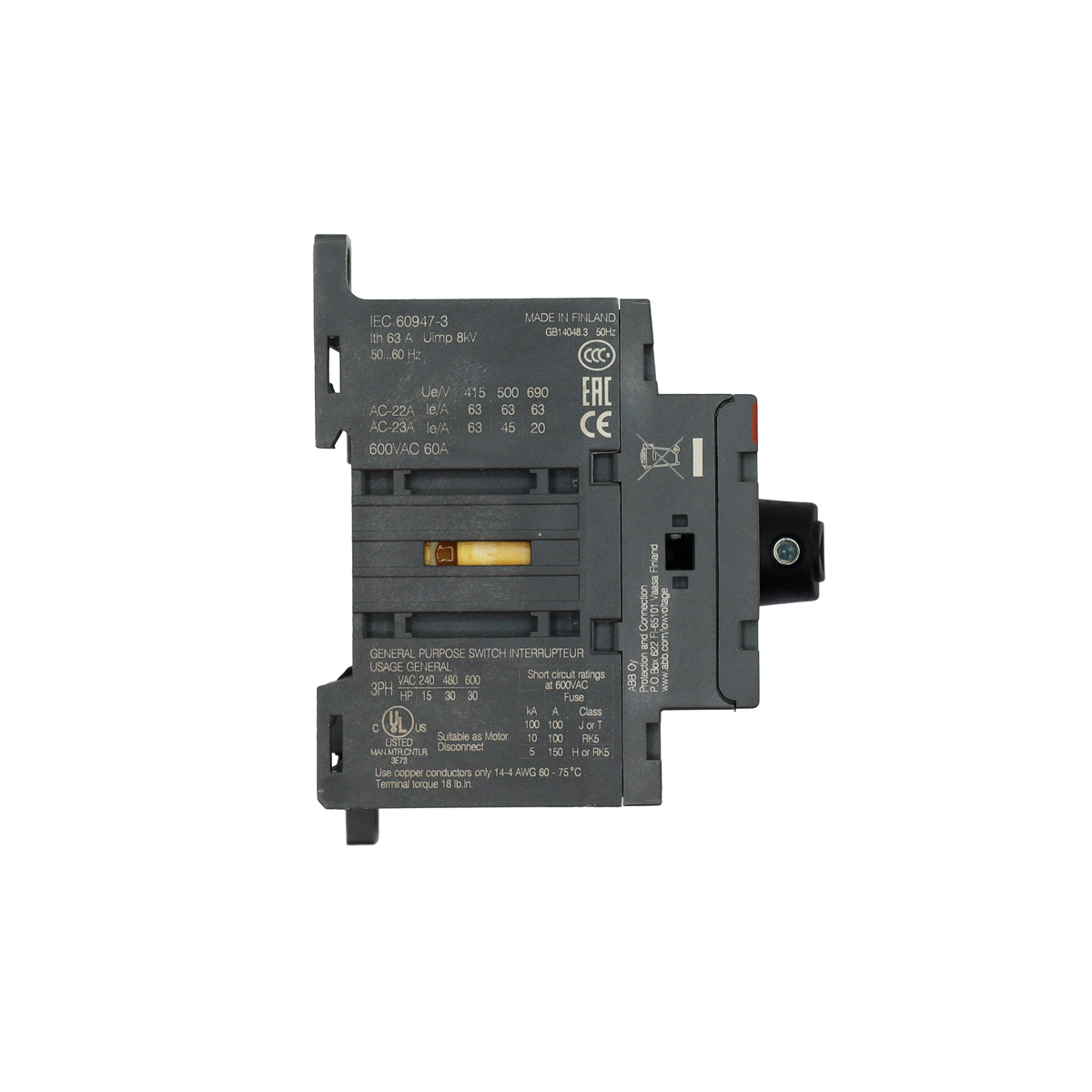 Türverriegelung OT 4x63 A E4 - ABB (ELEE2752)
