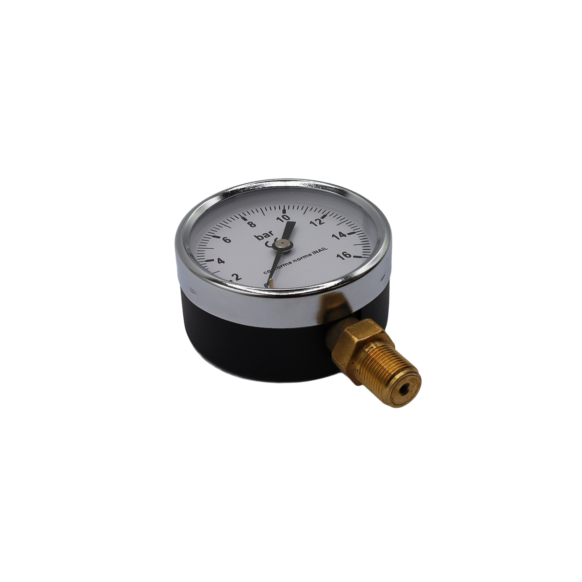 Manometr glicerynowy 1/4G radialny D 63 mm 0-16 bar - Rubix (MAGLDN63R1-40-16)
