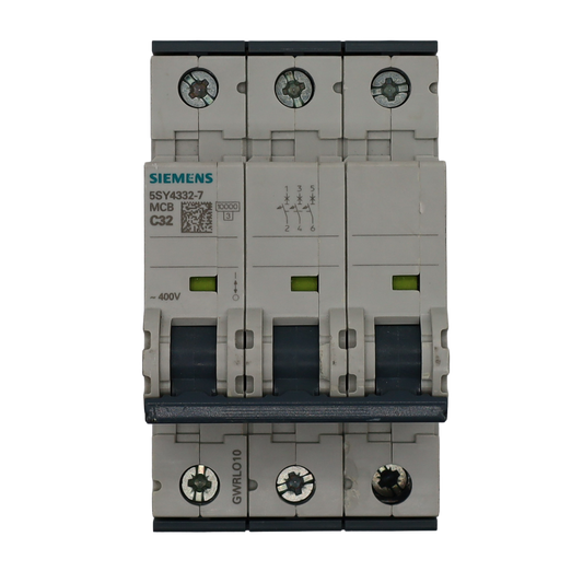 Interruttore automatico 3P C 32 A 10kA - Siemens Italia (5SY4332-7)