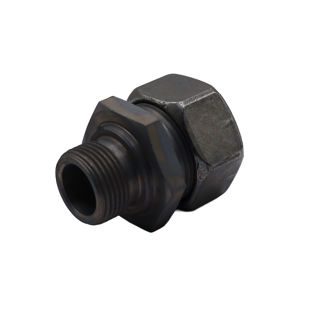 Raccordo a pressare con serraggio e ogiva E211-128L estrazione diritta - Rubix (140-060-010-00014)