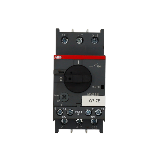 Disjoncteur-moteur MS116 réglage 16-20 A - ABB (ELEP6942)