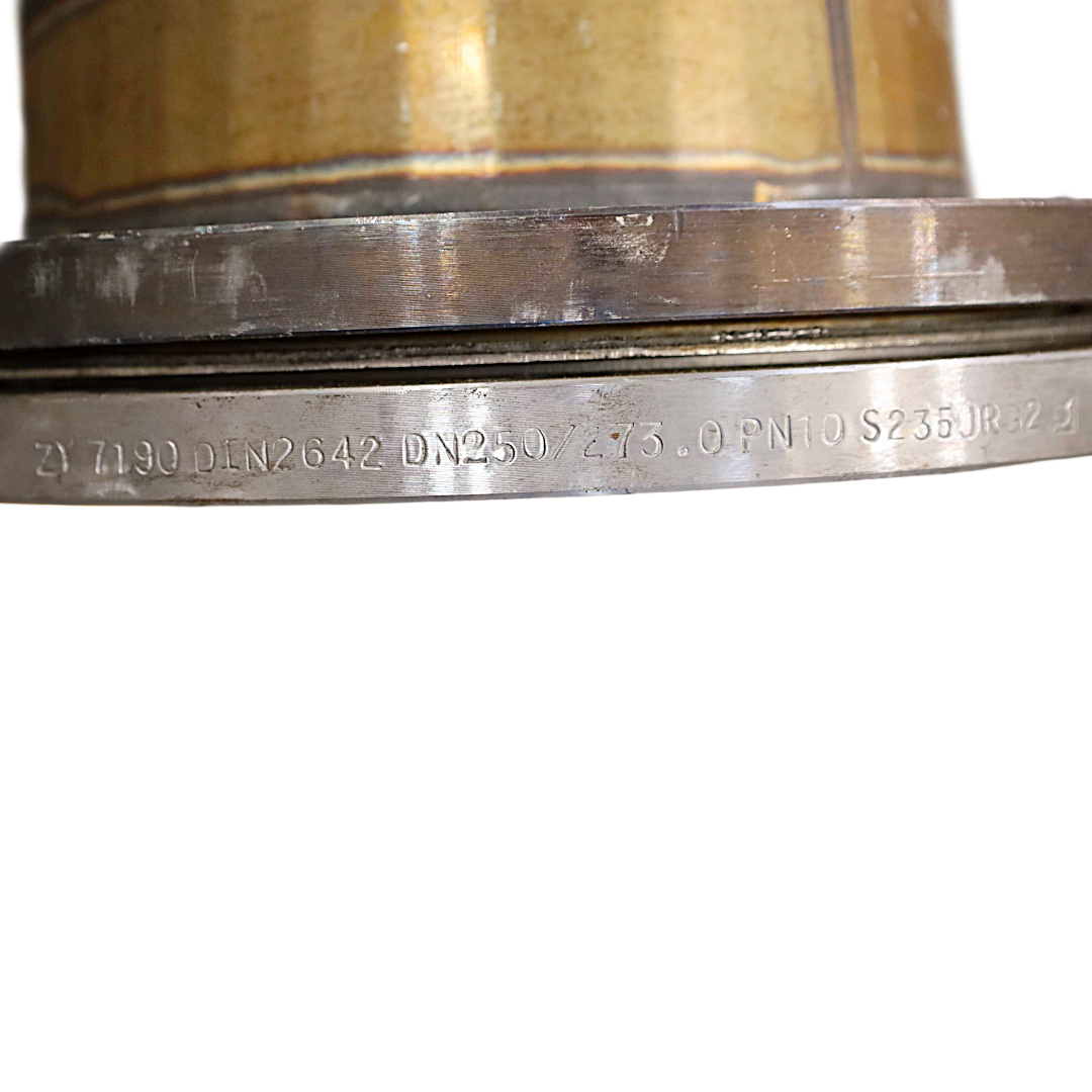 Curved pipe turbine gas outlet JE316 (222450)