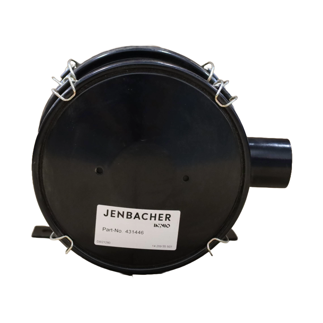 Filtro blow-by con staffa di montaggio - Innio Jenbacher (431446)