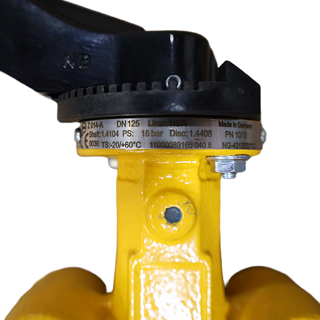 Butterfly valve DN125 16BAR DVGWNG-4313BS0106 (526734)