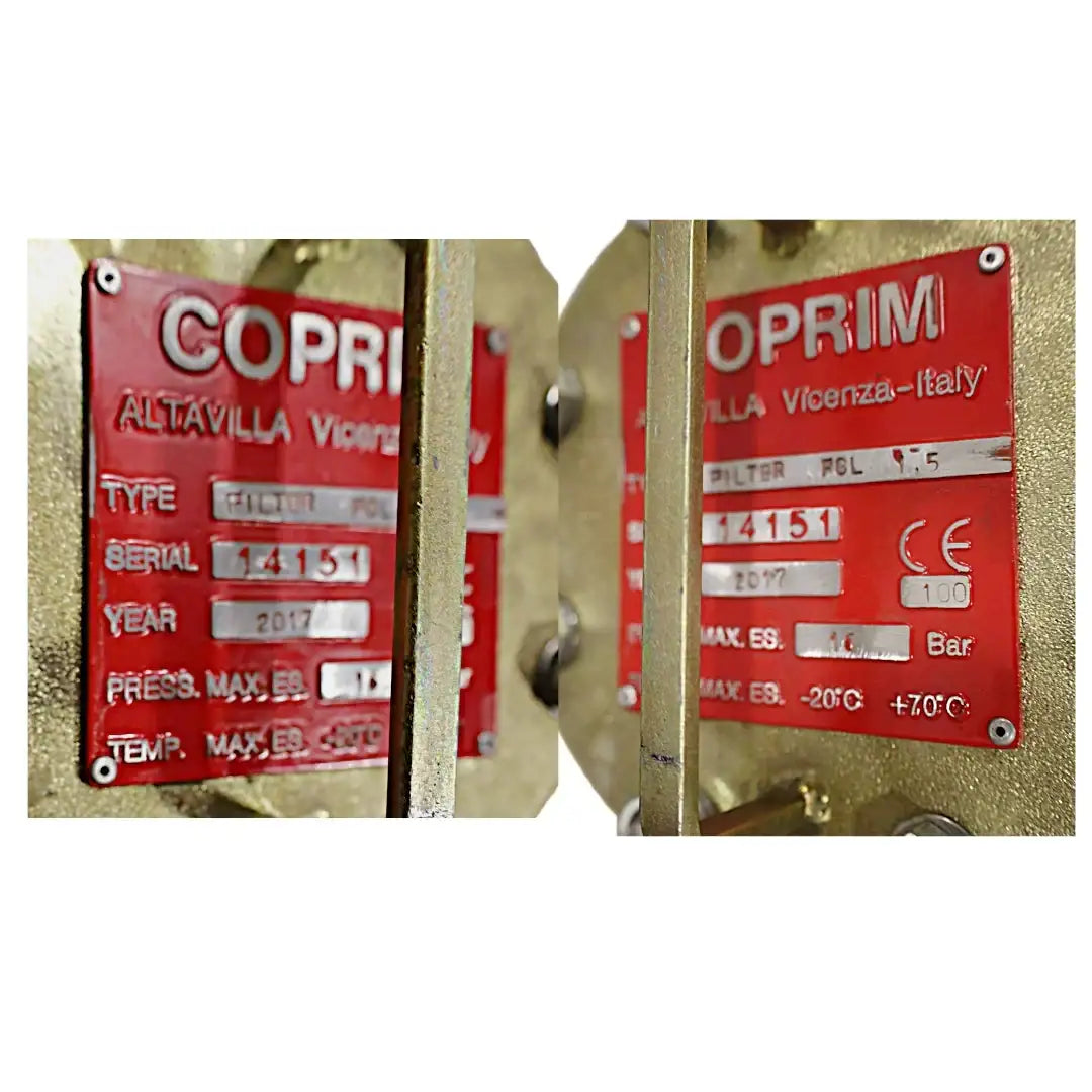 Filtro gas DN80 con manometro differenziale - Tecnogas (060-060-005-00015)