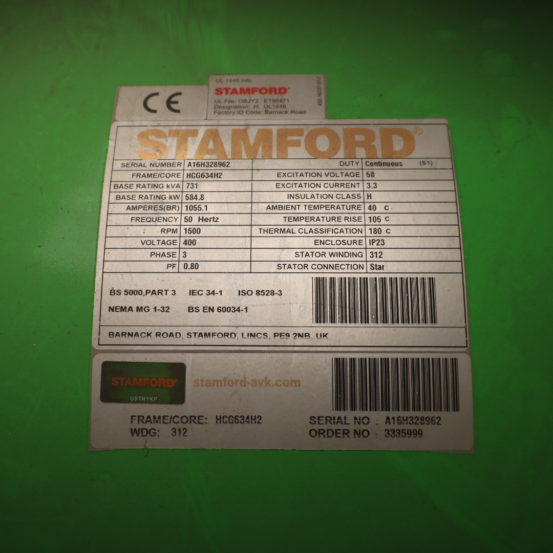 Alternatore HCG634H2 STAMFORD (1079899)
