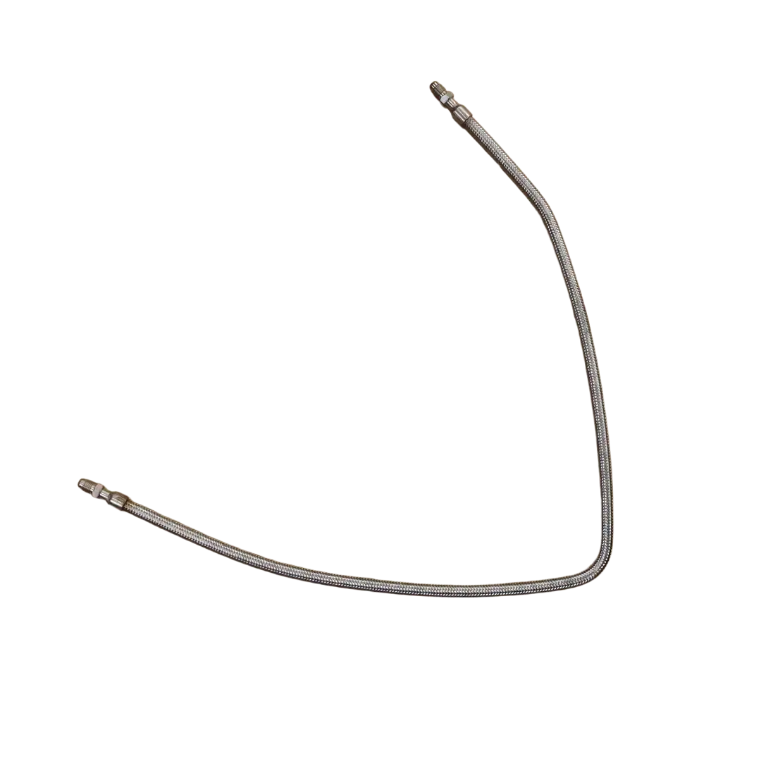 Vibrationsdämpfender Edelstahl-Flexschlauch 1/4"-900mm Außengewinde - Società Aspex (AS14-900)
