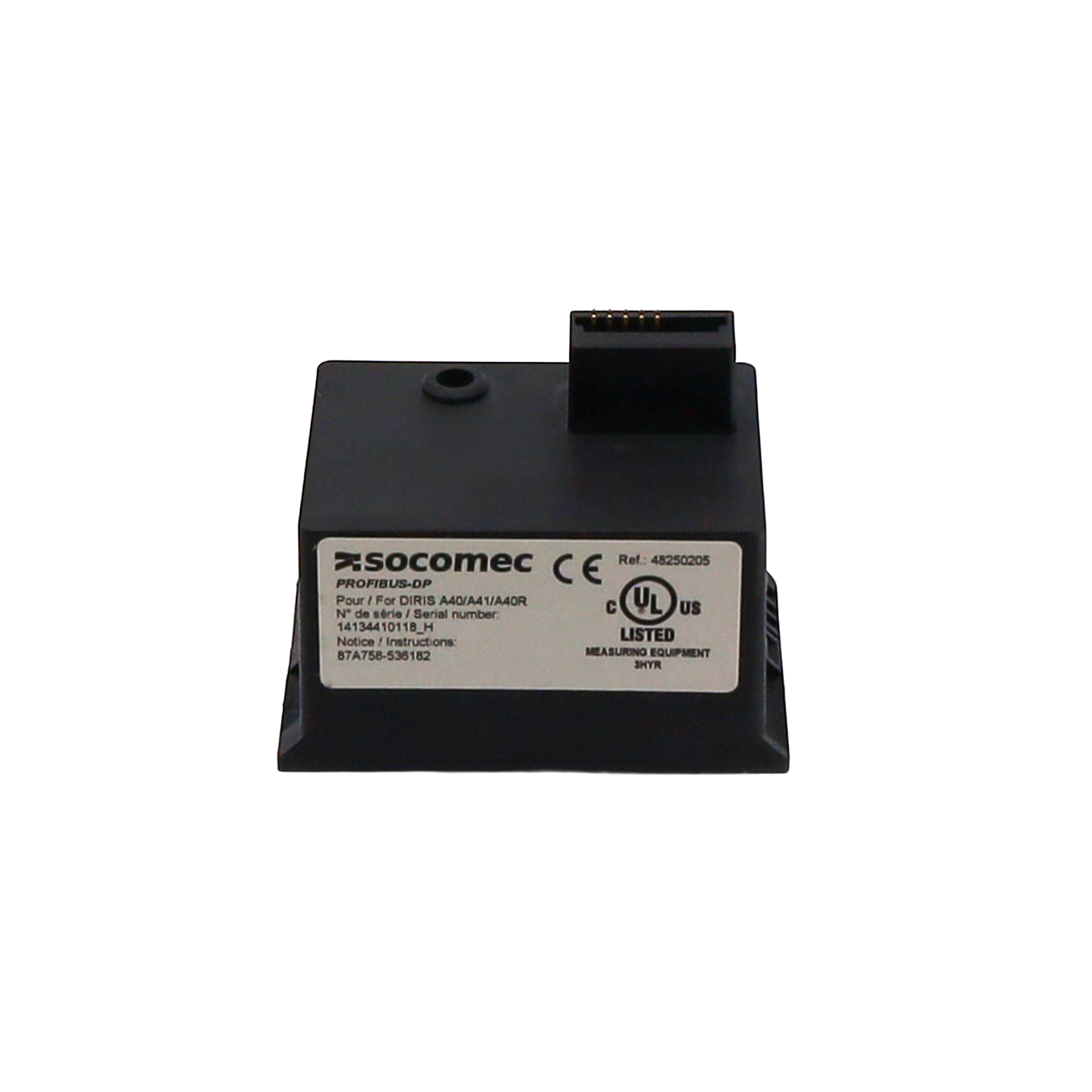 Modulo uscita RS485 PROFIBUS DP x A40/A41 DIRIS - Socomec Elettrotecnica (SX48250205)