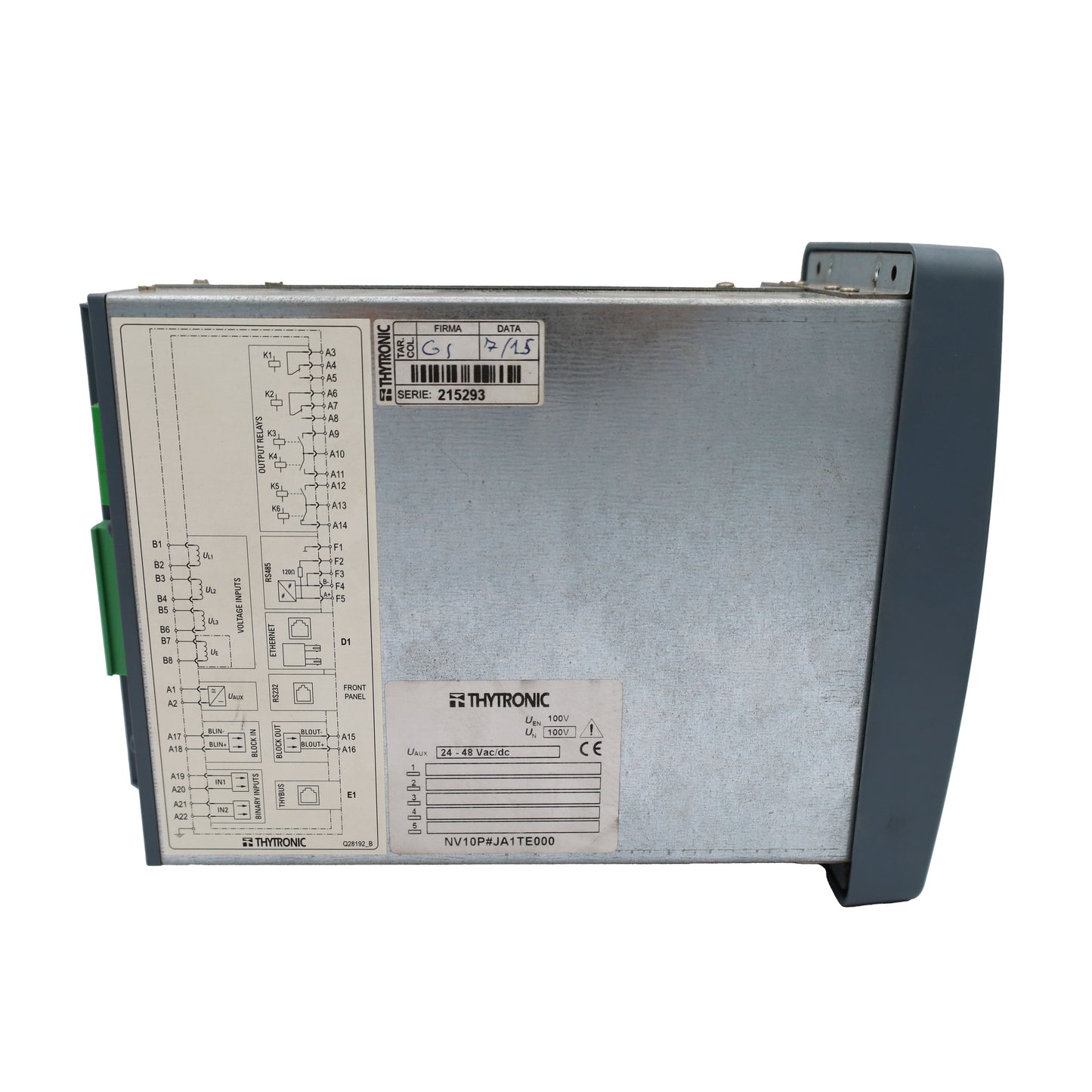Relé NV10P 24-48Vcc/ca Ur100V CEI06 (2A15NV10PJA1TE00R01)