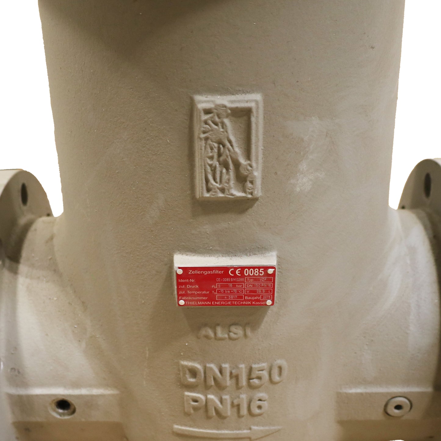 Portafiltro gas VZF DN150 PN16 (CE-0085BM0288) (264344)