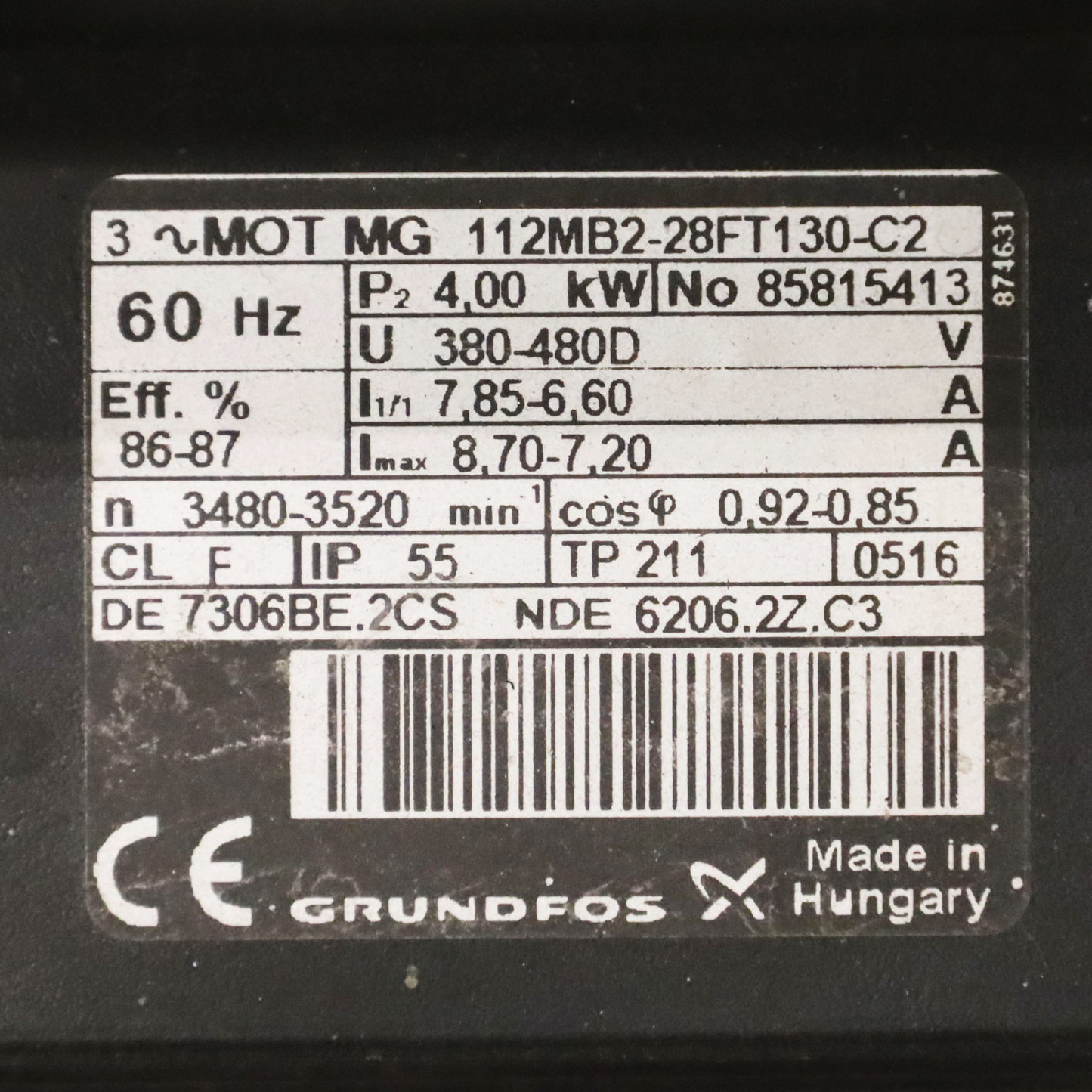 Pompa centrifuga multistadio CR5-29 A-FGJ-A-E-HQQE revisionata - Grundfos