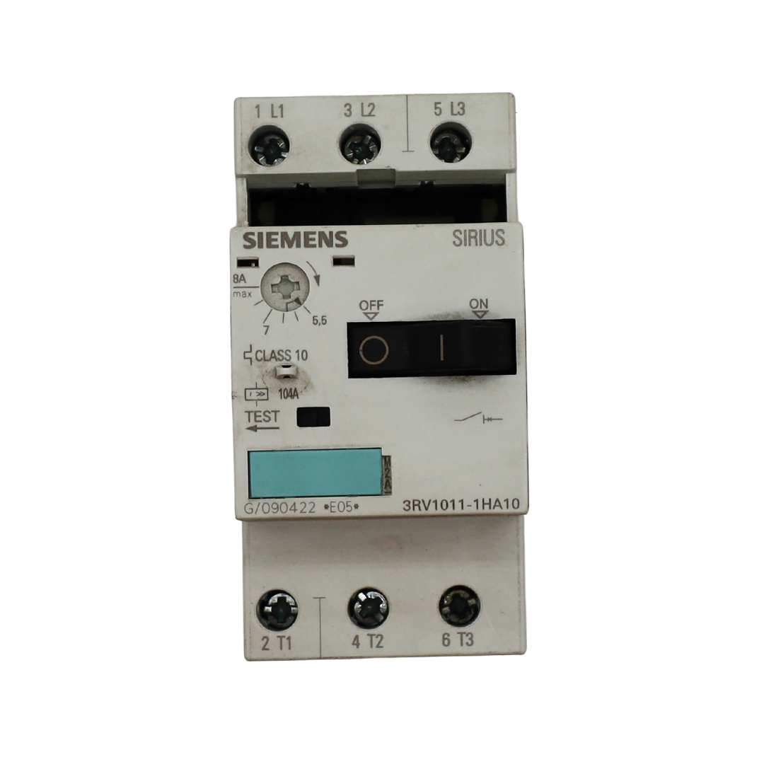 Interruptor automático 3x12A S00 5,5/8A 50kA - Telemotor (SIE 3RV10111HA10)