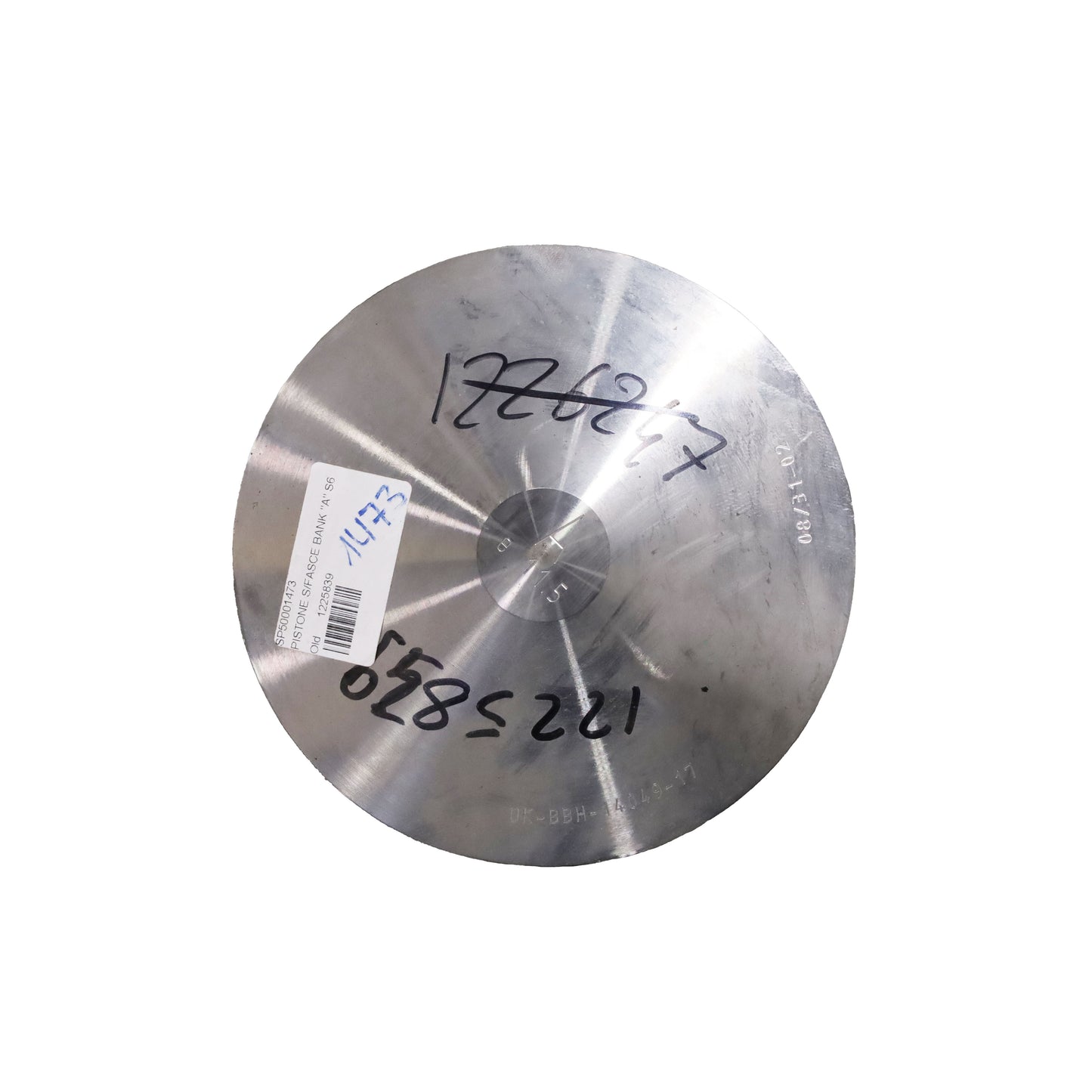 Pistón sin anillos bancada A E 11.5 S6 (1225839)
