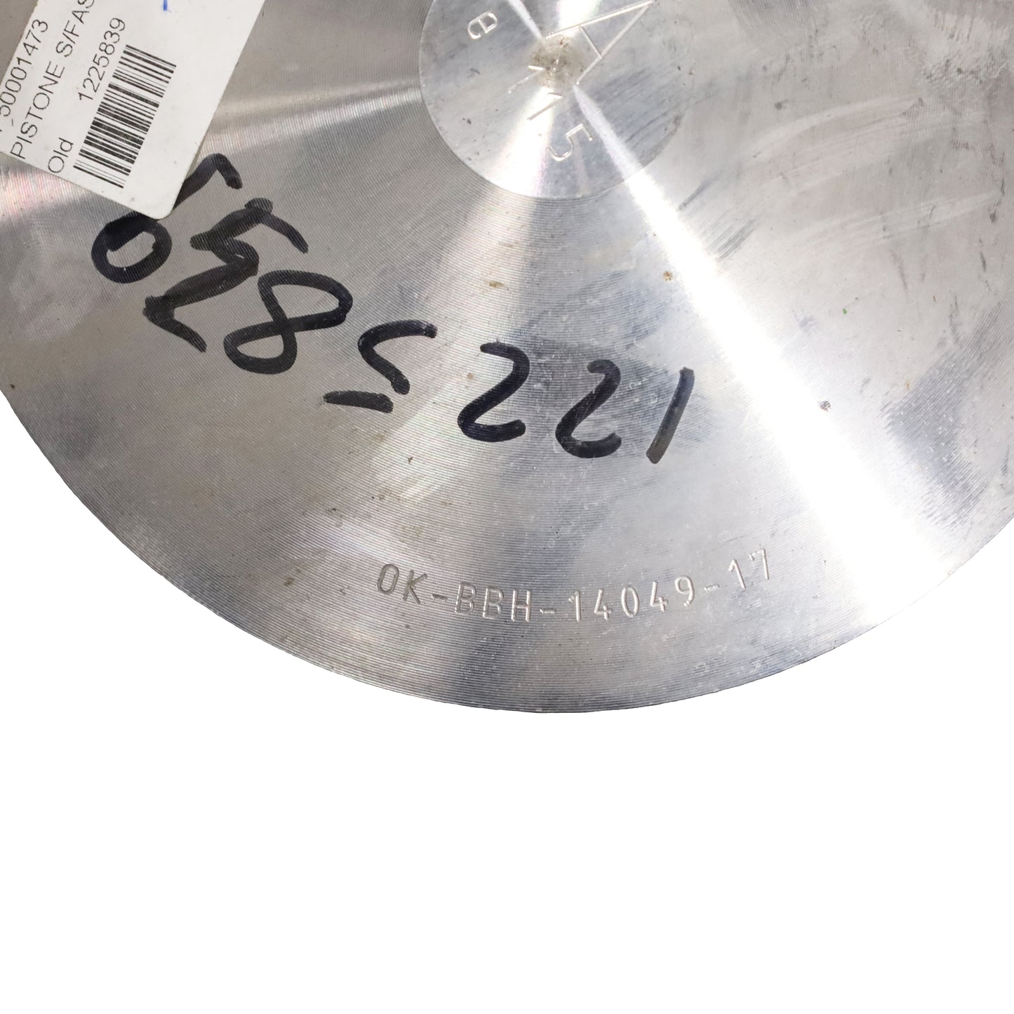Pistón sin anillos bancada A E 11.5 S6 (1225839)