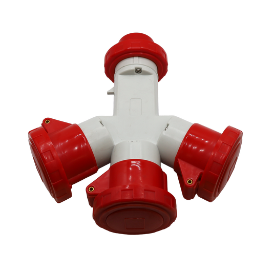 Tripla presa IP55 3uscite 3x16A+T380V - Rexel italia (GW64028)