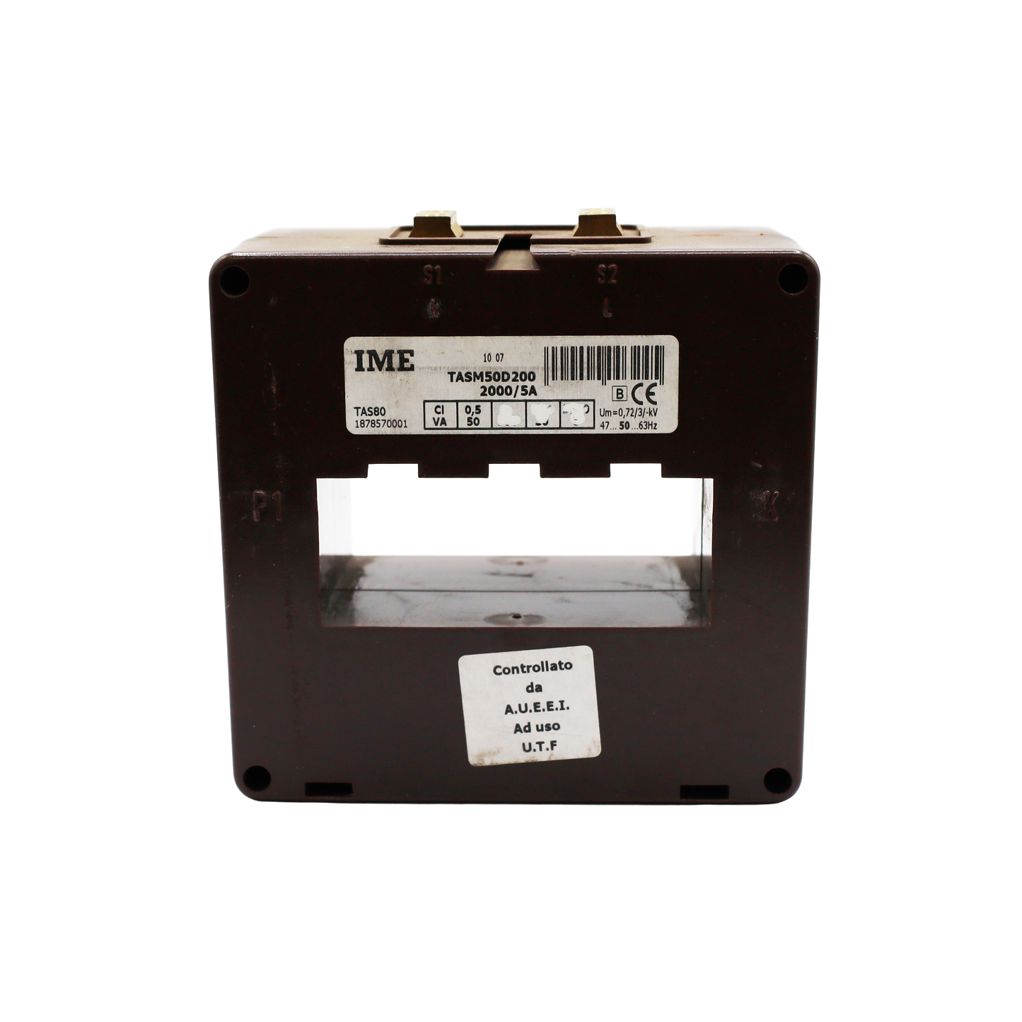 IME Current Transformer mod. TASM 2000/5 (TAS80) - Bticino (IMTASM50D200)