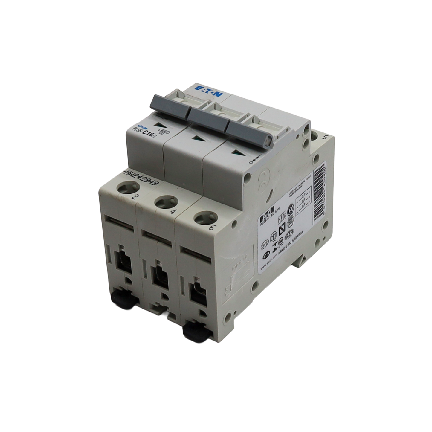 Interruptor automático 16A 6KA 3 polos pls6-c16/3mw - Parker Hannifin (H256231)