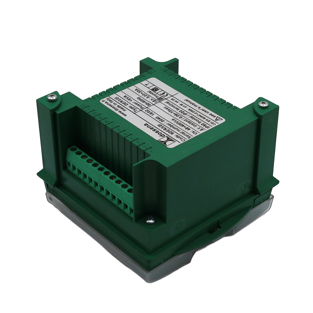 DER3/2I 96x96mm residual current relay with filters - Sacchi Giuseppe (DO9DER32I)