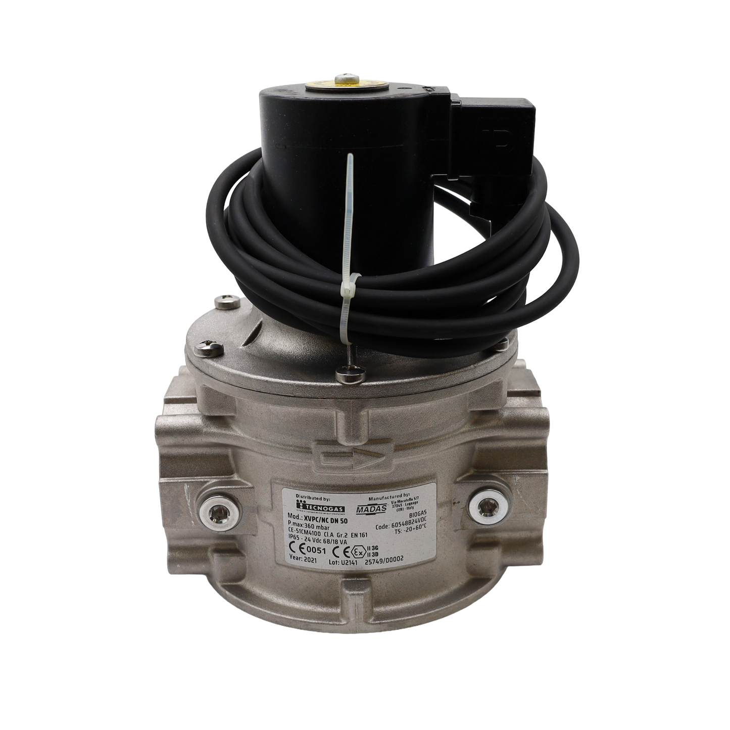 Electroválvula MADAS Ø2" EVPC07B 005 ATEX - Tecnogas (H251053)