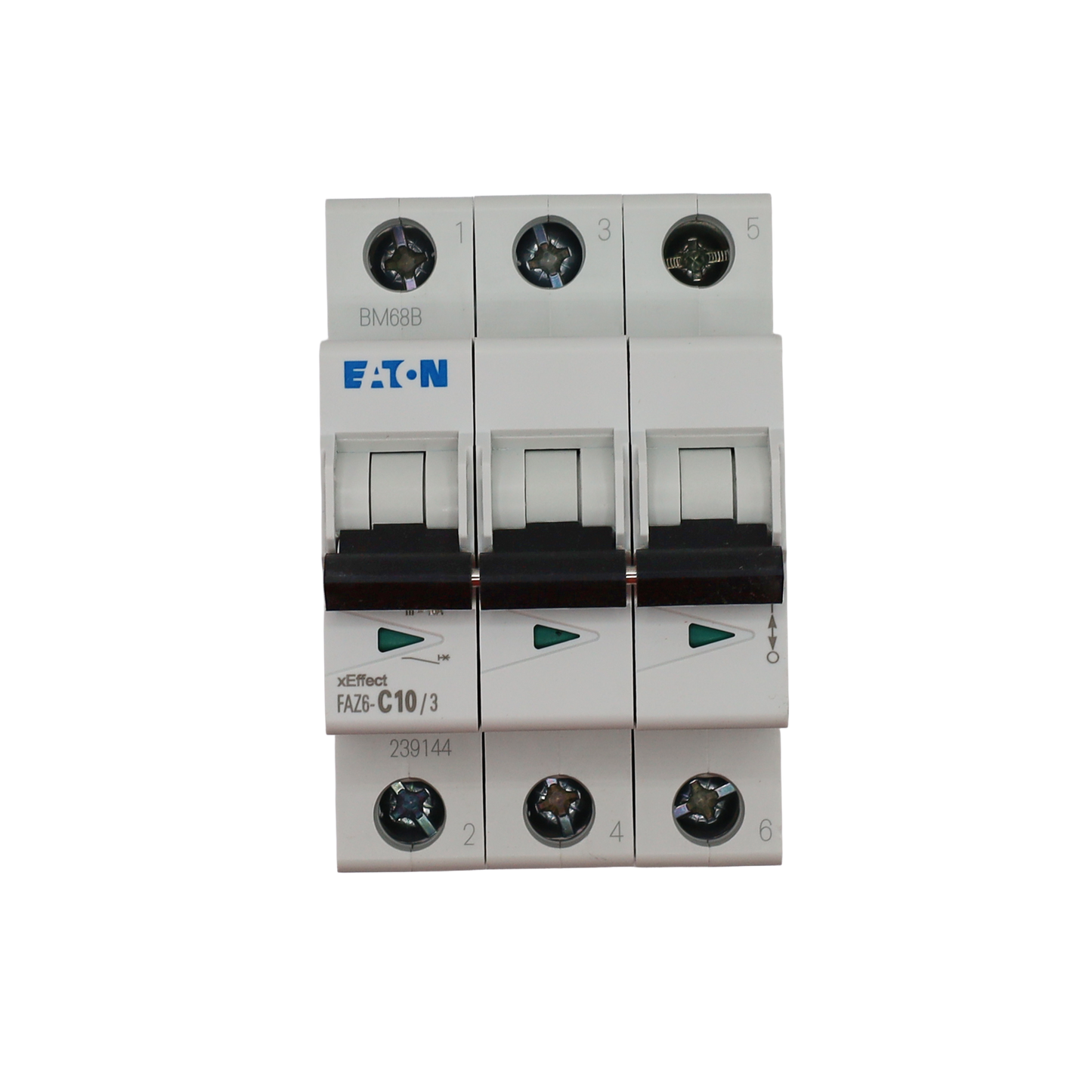 Disjoncteur automatique 10A 6kA PLS6-C10/3-MW - Parker Hannifin (H240245)
