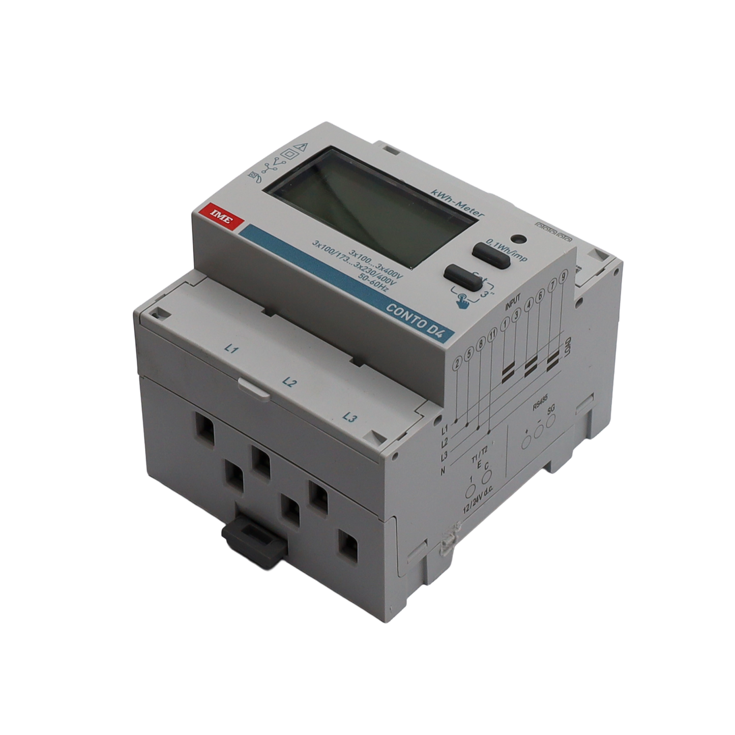 Modular electric meter D4-PT MID 1-5A 230V/400V without communication - Bticino (IMCE4TBDTMID)