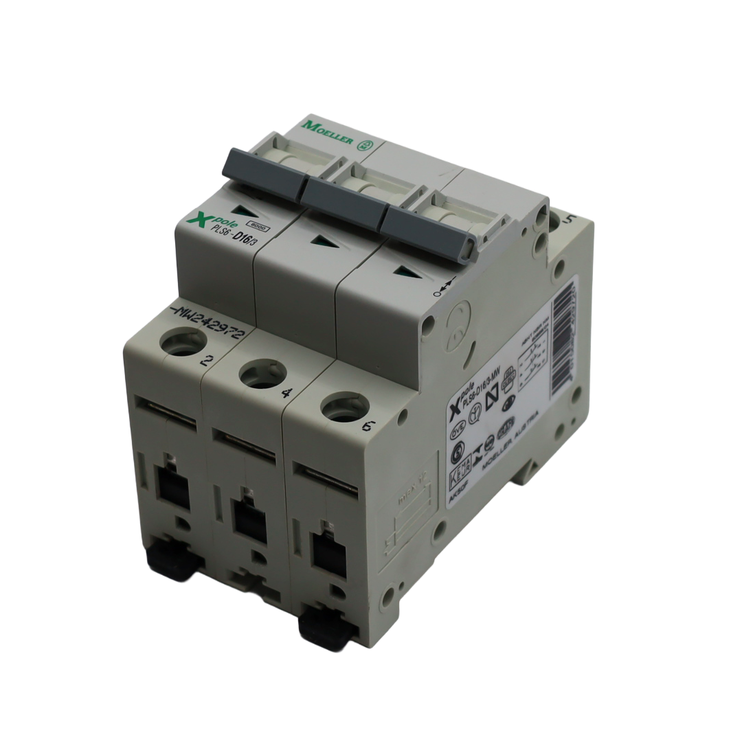 Wyłącznik nadprądowy 3-biegunowy MOE PLS6-D 16/3 - Parker Hannifin (H256233)