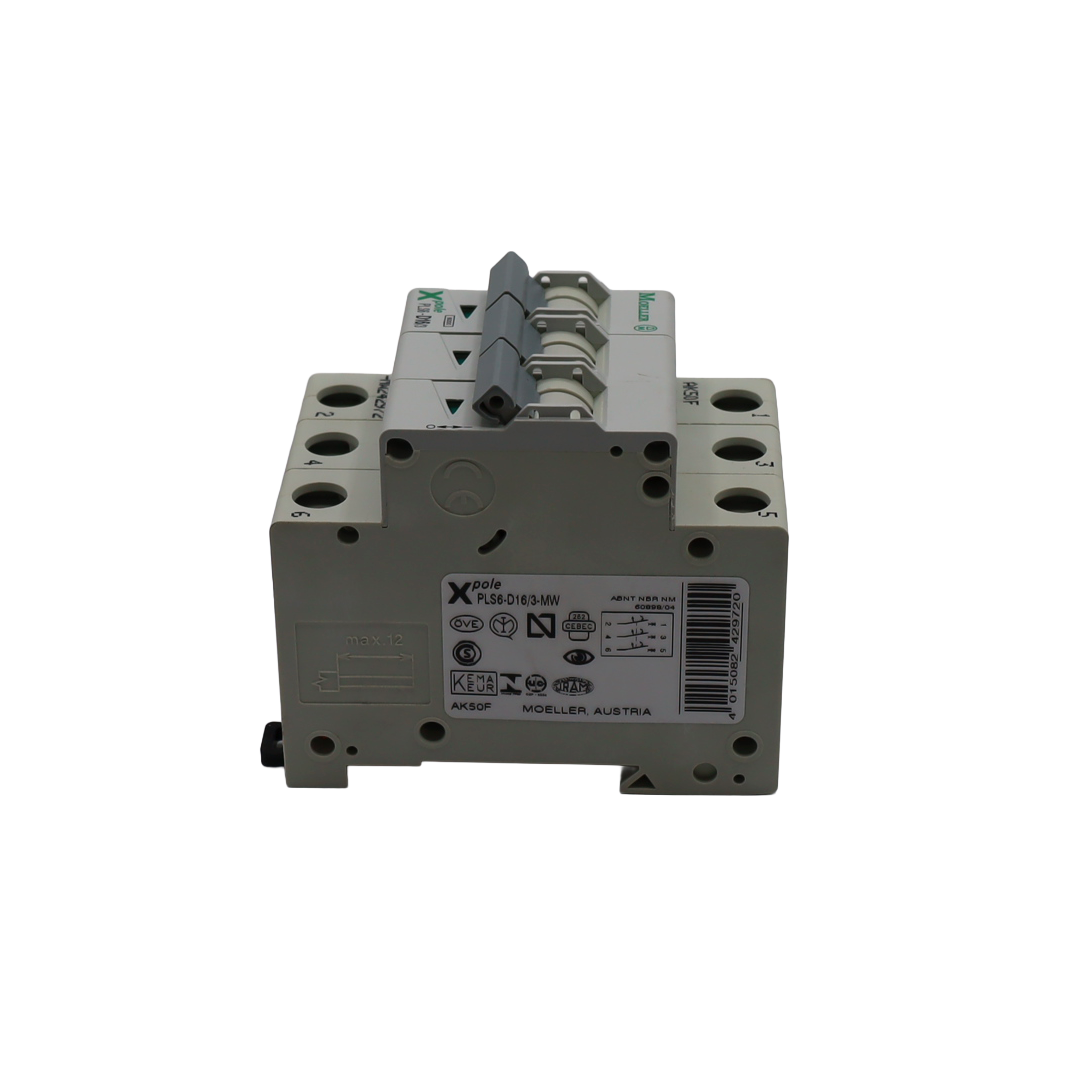 Wyłącznik nadprądowy 3-biegunowy MOE PLS6-D 16/3 - Parker Hannifin (H256233)