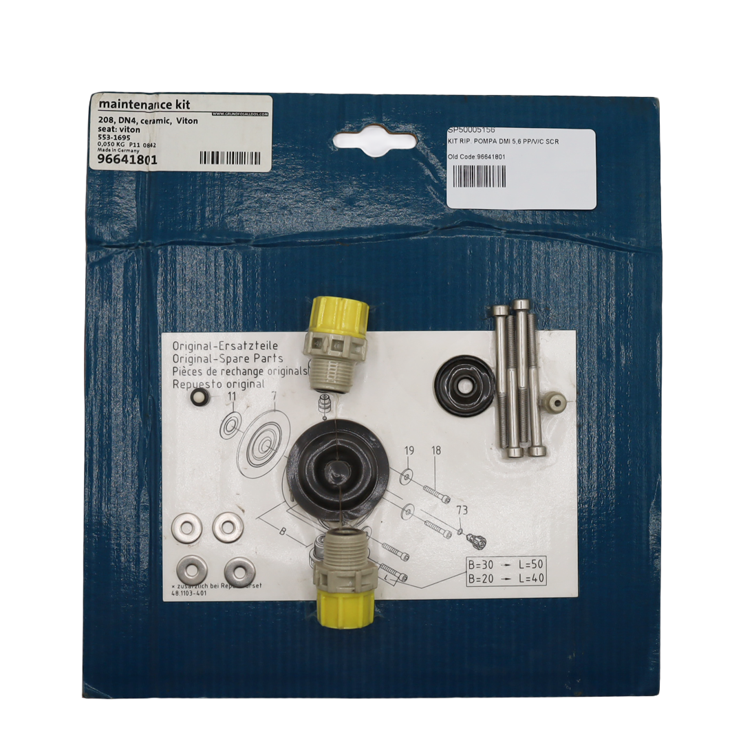 DMI 5.6 dosing pump repair kit PP/V/C SCR - Grundfos (96591237)